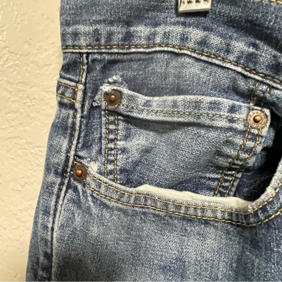 Levi’s Men’s 514 red tab medium wash W34L34 - Picture 6 of 13